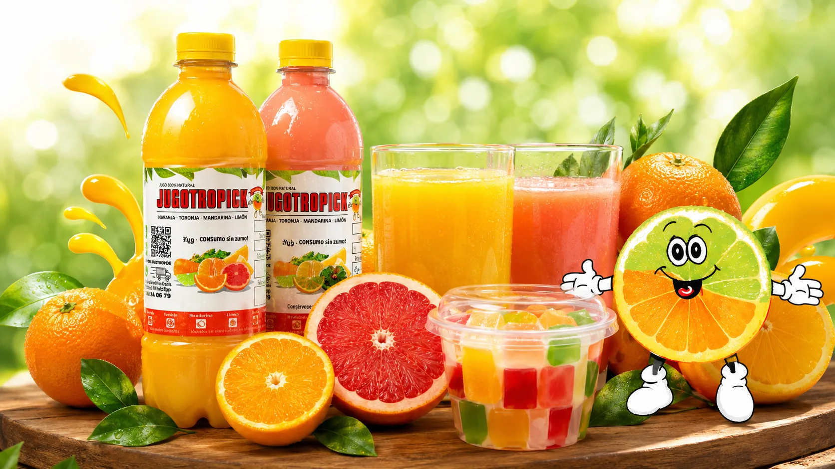 Jugos cítricos Jugotropick